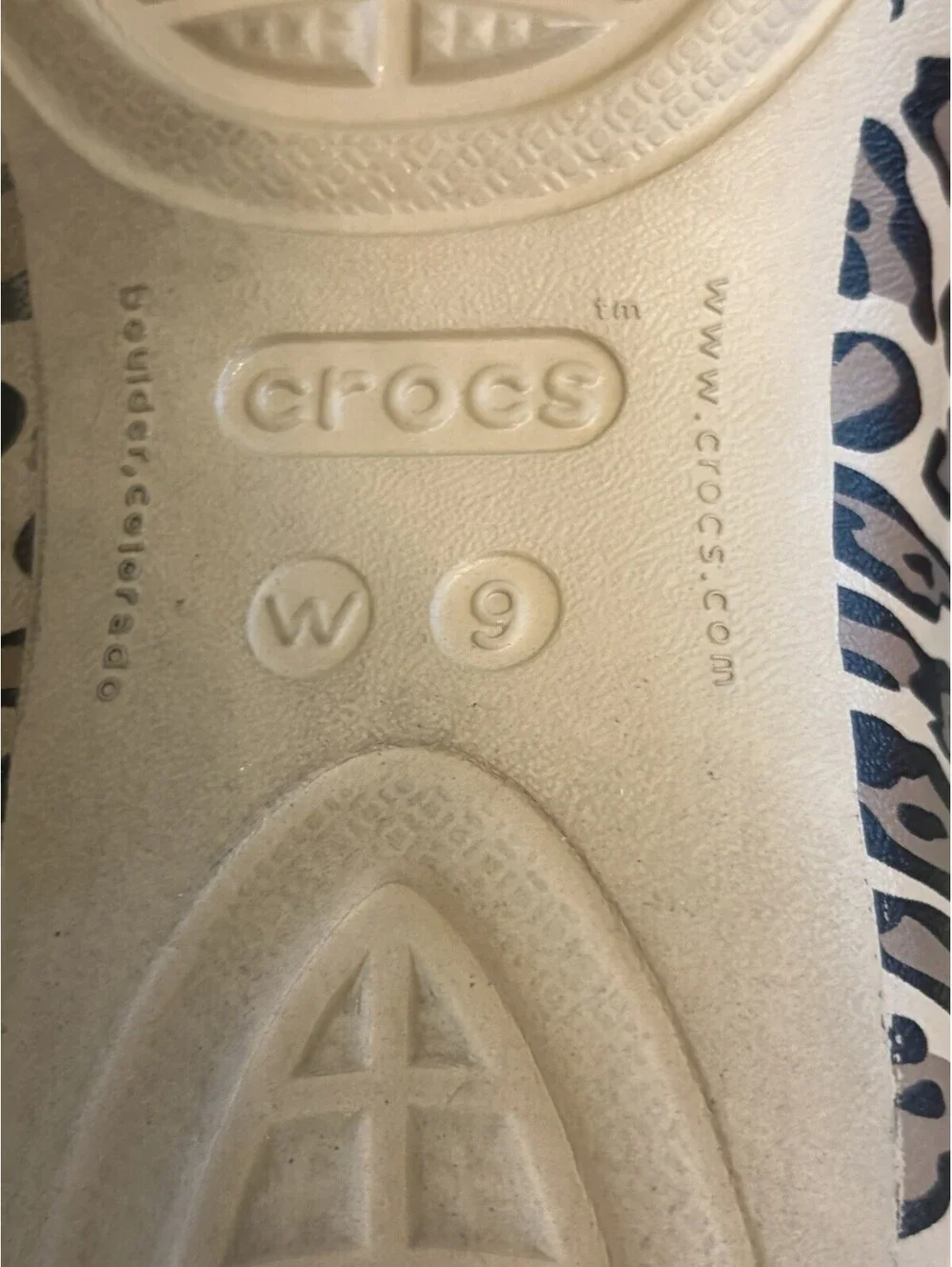 Crocs Kadee Ballet Flats Womens 9 Tan Leopard Cheetah Animal Print Slip On